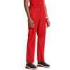 image:imageCherokee Infinity Men Scrub Pants Tapered Leg Medical Bottom with 6 PocketsRed