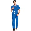 image:imageCherokee Infinity Men Scrub Pants Tapered Leg Medical Bottom with 6 PocketsRoyal