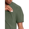 image:imageCherokee Infinity Mens Scrubs Top VNeck Modern Fit 2 Pocket 360 StretchOlive