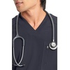 image:imageCherokee Infinity Mens Scrubs Top VNeck Modern Fit 2 Pocket 360 StretchPewter