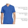 image:imageCherokee Infinity Mens Scrubs Top VNeck Modern Fit 2 Pocket 360 StretchRoyal