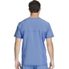 image:imageCherokee Infinity Mens VNeck Scrub Top with 3 Pockets and 360 StretchBlue