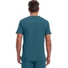 image:imageCherokee Infinity Mens VNeck Scrub Top with 3 Pockets and 360 StretchCaribbean Blue