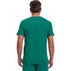 image:imageCherokee Infinity Mens VNeck Scrub Top with 3 Pockets and 360 StretchHunter Green