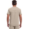 image:imageCherokee Infinity Mens VNeck Scrub Top with 3 Pockets and 360 StretchKhaki