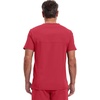 image:imageCherokee Infinity Mens VNeck Scrub Top with 3 Pockets and 360 StretchRed