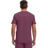 image:imageCherokee Infinity Mens VNeck Scrub Top with 3 Pockets and 360 StretchWine