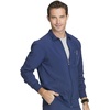 image:imageCherokee Infinity Scrub Jacket for Men Zip Front WarmUp 5 PocketsNavy