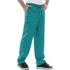 image:imageCherokee Luxe Men Scrubs Pant Fly Front Drawstring Cargo 1022Teal