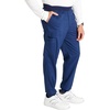 image:imageCherokee Mens Jogger Modern fit midRise Pullon Bottoms with 6 Pockets and Elastic Waistband WW251Navy