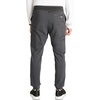 image:imageCherokee Mens Jogger Modern fit midRise Pullon Bottoms with 6 Pockets and Elastic Waistband WW251Pewter