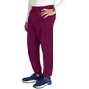 image:imageCherokee Mens Jogger Modern fit midRise Pullon Bottoms with 6 Pockets and Elastic Waistband WW251Wine
