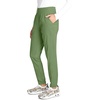 image:imageCherokee Revolution Scrub Pants for Women Jogger with Elastic WaistCelery Green