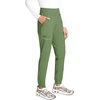 image:imageCherokee Revolution Scrub Pants for Women Jogger with Elastic WaistCelery Green