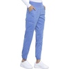 image:imageCherokee Revolution Scrub Pants for Women Jogger with Elastic WaistCiel Blue