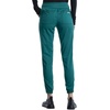 image:imageCherokee Revolution Scrub Pants for Women Jogger with Elastic WaistHunter Green