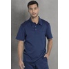image:imageCherokee Revolution Scrubs for Men Polo Nursing Scrub Top Chest PocketNavy