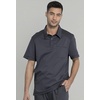 image:imageCherokee Revolution Scrubs for Men Polo Nursing Scrub Top Chest PocketPewter