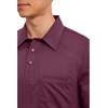 image:imageCherokee Revolution Scrubs for Men Polo Nursing Scrub Top Chest PocketWine
