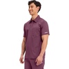 image:imageCherokee Revolution Scrubs for Men Polo Nursing Scrub Top Chest PocketWine