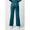 image:imageCherokee Scrub Pants for Women Mid Rise Flare Leg Drawstring Cargo Medical Uniform 4 Pocket Durable Easy Care Stretch  4044Caribbean Blue