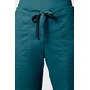 image:imageCherokee Scrub Pants for Women Mid Rise Flare Leg Drawstring Cargo Medical Uniform 4 Pocket Durable Easy Care Stretch  4044Caribbean Blue