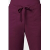 image:imageCherokee Scrub Pants for Women Mid Rise Flare Leg Drawstring Cargo Medical Uniform 4 Pocket Durable Easy Care Stretch  4044Wine
