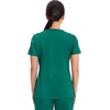 image:imageCherokee Scrubs Top for Women Mock Wrap with 3 Pockets Soft 2Way Stretch amp Durable Fabric  WW610Hunter Green