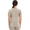 image:imageCherokee Scrubs Top for Women Mock Wrap with 3 Pockets Soft 2Way Stretch amp Durable Fabric  WW610Khaki
