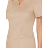 image:imageCherokee Scrubs Top for Women Mock Wrap with 3 Pockets Soft 2Way Stretch amp Durable Fabric  WW610Khaki