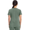image:imageCherokee Scrubs Top for Women Mock Wrap with 3 Pockets Soft 2Way Stretch amp Durable Fabric  WW610Olive