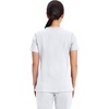 image:imageCherokee Scrubs Top for Women Mock Wrap with 3 Pockets Soft 2Way Stretch amp Durable Fabric  WW610White