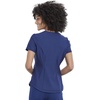 image:imageCherokee Scrubs for Women VNeck Top  Tuckable Contemporary Fit Top Stretch Knit MoistureWicking Shirttail Hem  CK819Navy