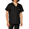 image:imageCherokee VNeck Mens Scrub Top with Chest Pocket Durable Fade Resistant and Easy CareBlack