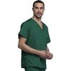 image:imageCherokee VNeck Mens Scrub Top with Chest Pocket Durable Fade Resistant and Easy CareHunter