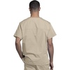 image:imageCherokee VNeck Mens Scrub Top with Chest Pocket Durable Fade Resistant and Easy CareKhaki