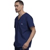image:imageCherokee VNeck Mens Scrub Top with Chest Pocket Durable Fade Resistant and Easy CareNavy