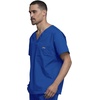 image:imageCherokee VNeck Mens Scrub Top with Chest Pocket Durable Fade Resistant and Easy CareRoyal