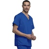 image:imageCherokee VNeck Mens Scrub Top with Chest Pocket Durable Fade Resistant and Easy CareRoyal