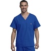 image:imageCherokee VNeck Mens Scrub Top with Chest Pocket Durable Fade Resistant and Easy CareRoyal