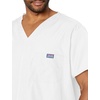 image:imageCherokee VNeck Mens Scrub Top with Chest Pocket Durable Fade Resistant and Easy CareWhite