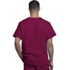 image:imageCherokee VNeck Mens Scrub Top with Chest Pocket Durable Fade Resistant and Easy CareWine