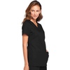 image:imageCherokee WW Originals Womens VNeck Scrub Top Nurse Shirt with 3 PocketsBlack