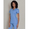image:imageCherokee WW Originals Womens VNeck Scrub Top Nurse Shirt with 3 PocketsCiel