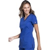 image:imageCherokee WW Originals Womens VNeck Scrub Top Nurse Shirt with 3 PocketsGalaxy Blue