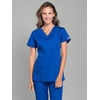 image:imageCherokee WW Originals Womens VNeck Scrub Top Nurse Shirt with 3 PocketsGalaxy Blue