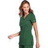 image:imageCherokee WW Originals Womens VNeck Scrub Top Nurse Shirt with 3 PocketsHunter