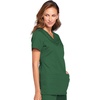 image:imageCherokee WW Originals Womens VNeck Scrub Top Nurse Shirt with 3 PocketsHunter