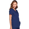 image:imageCherokee WW Originals Womens VNeck Scrub Top Nurse Shirt with 3 PocketsNavy