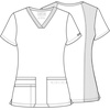 image:imageCherokee WW Originals Womens VNeck Scrub Top Nurse Shirt with 3 PocketsNavy